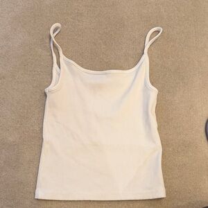 Donni White Tank Top